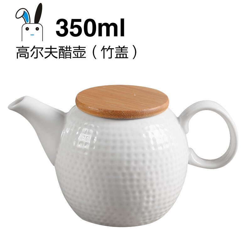Single Pot Single Tank Ceramic Seasoning Jar Salt Shaker Oiler Kitchen Supplies Chinese Household Seasoning Box with Spoon Lid: e