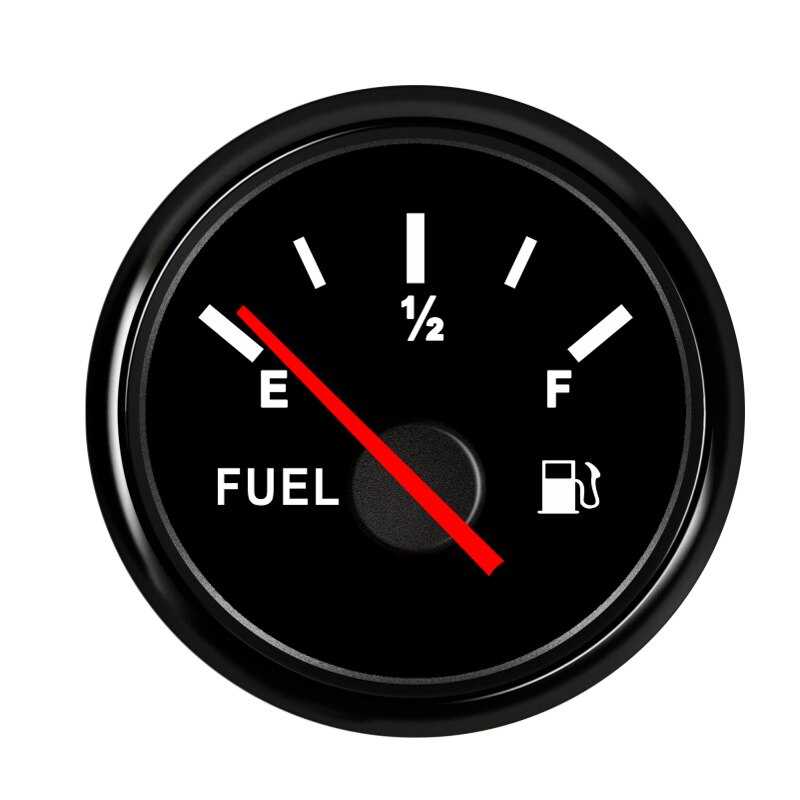 Waterproof Fuel Level Gauge 9~32V Car Boat Fuel Level Indicator with Backlight fit for 0~190 ohm Fuel Level Sensor