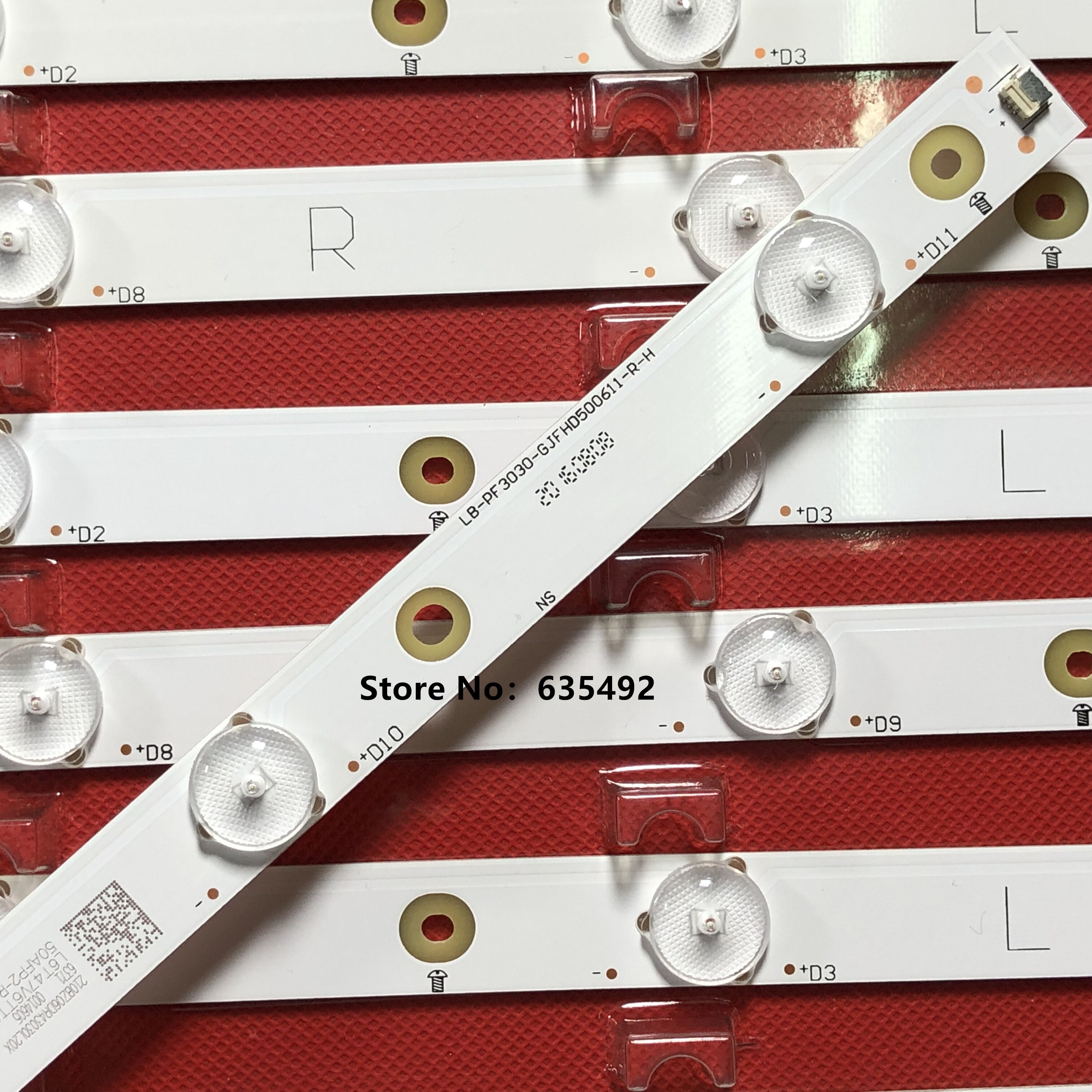 Led Backlight Strip Voor 500TT63 500TT64 YX-50026001 YX-50026011 E506 E505 TPT500J1-HVN07.U TT5004C TT5008T LC-50LB481C LB50045