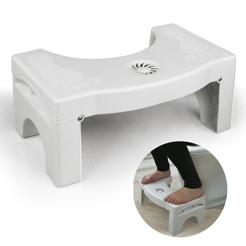 Squatty Potty el Original baño taburete blanco