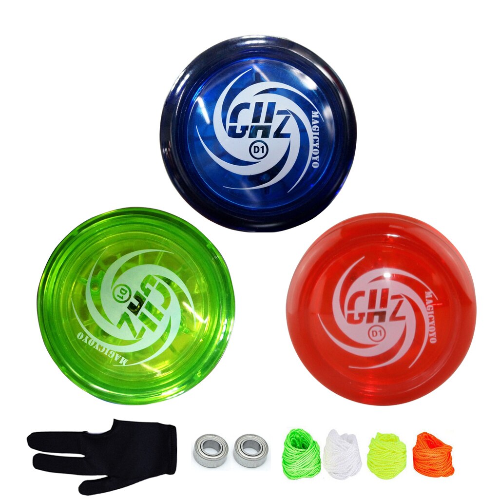 Ghost Hand Responsive Pro Ebene D1 Grundlegende 2A Kugellager Yoyo für Kinder Erwachsene String Trick Looping Play Indoor Outdoor spielen