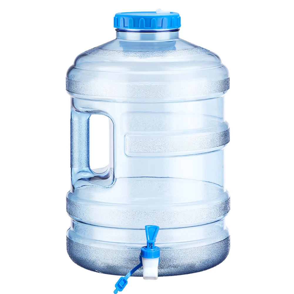 15-28L Drinking Water Bucket Driving Pure Water Tank Water Storage Carrier with Faucet for Outdoor Camping Cooking Picnic Hiking