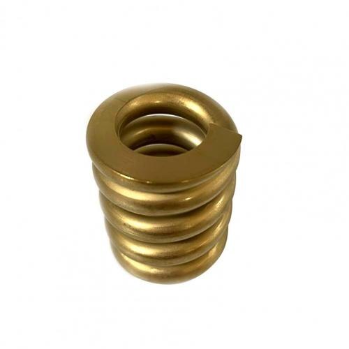 High Strength Scratch-proof Titanium Alloy Spring for Brompton Absorber Spring Coilovers Suspension Front Rear: Golden