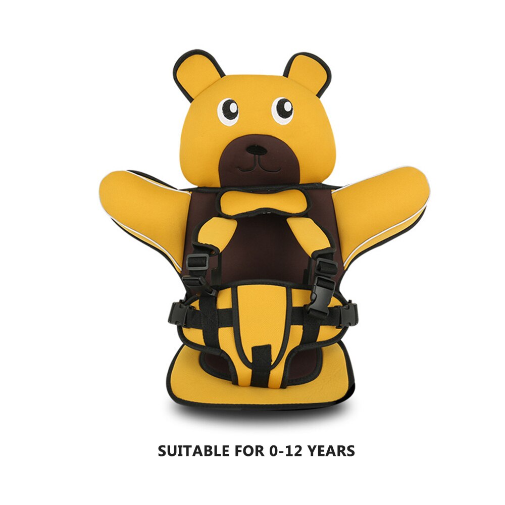 Kleuren Baby Kinderen Seat Mat Voor 6 Maanden Tot 12 Jaar Oud Draagbare Dikker Zachte Ademend Stoelen Matten Oddler beschermen Mat: PJ4072J