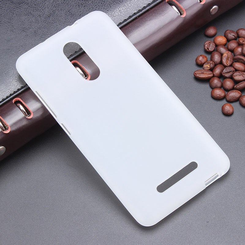 Dla Xiaomi redmi Uwaga 3 zawodowiec żel TPU miękkie anty Skiding silikonowe Obudowa powrót etui na Xiaomi redmi Uwaga3 czerwony ryż uwaga 3 5.5 cal: biały