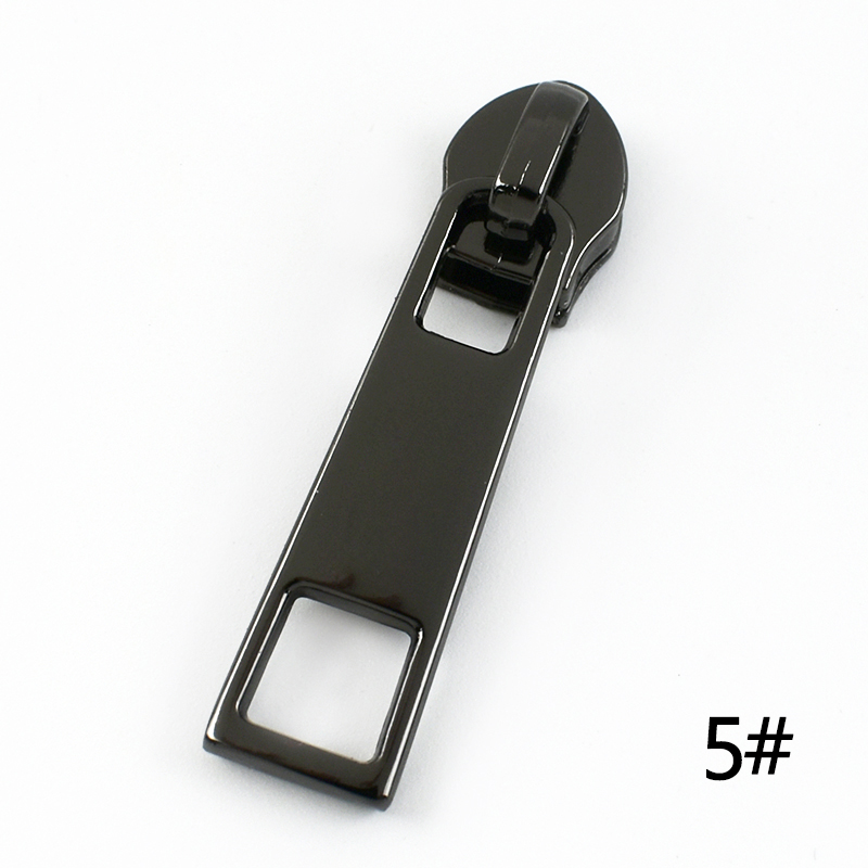 Tiradores de cremallera para costura, cinta de cremalleras de Metal/Nailon/resina, deslizadores de bolsas, accesorios de reparación de prendas de vestir, 5/10/20 piezas, #5: 5 # / Cobre envejecido / Opción 3