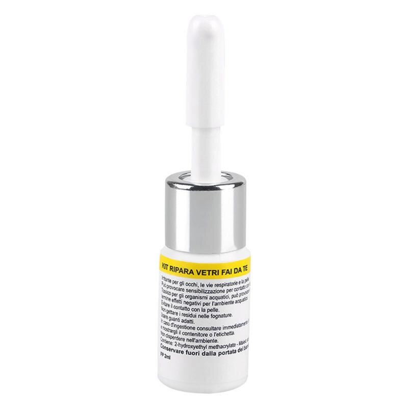 1Set Gebarsten Glas Reparatie Schoon Kit Voorruit Nano Reparatie Vloeistof Diy Autoruit Telefoon Scherm Reparatie Kras Crack Herstellen TSLM1: 1 pc white