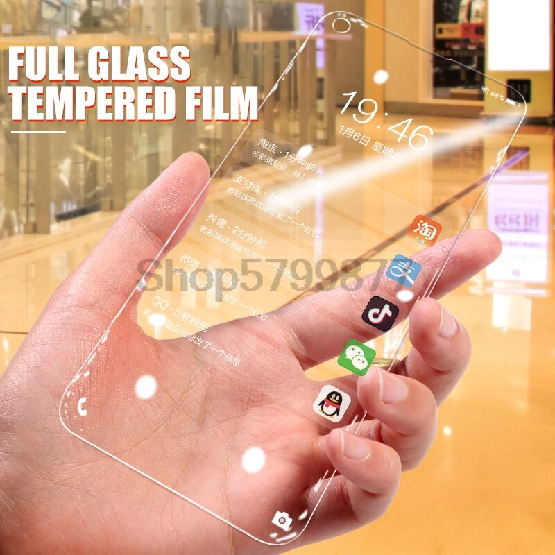 9D Bescherming Glas Op Voor Huawei Honor View 20 30 20S 30S Gehard Screen Protector Voor Honor 30 20 10 Lite 10i 20i Glas Film