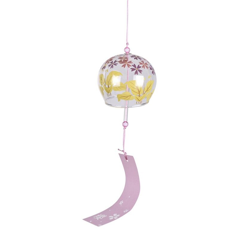 Moda vento sinos pintura de vidro artesanal e sinos de vento porta decoração presente para a menina presente natal sinos vento decoração 2: A1