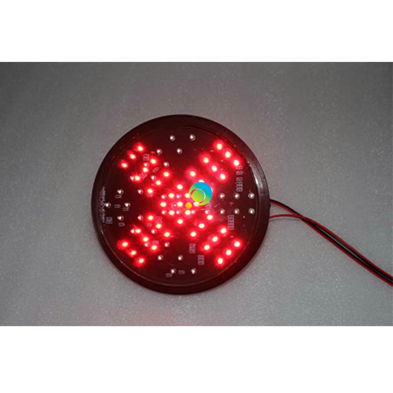 Ac85-265v kpl kotelo punainen risti vihreä nuoli 2 in 1 led-moduuli liikennevalojen vaihto