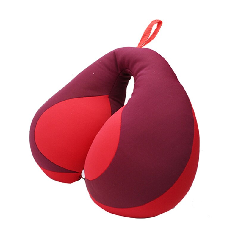 Pillow Kids Newbron Travel Neck Pillow U-Shape For Car Headrest Air Cushion Child Car Seat Head Support Infant Baby: red