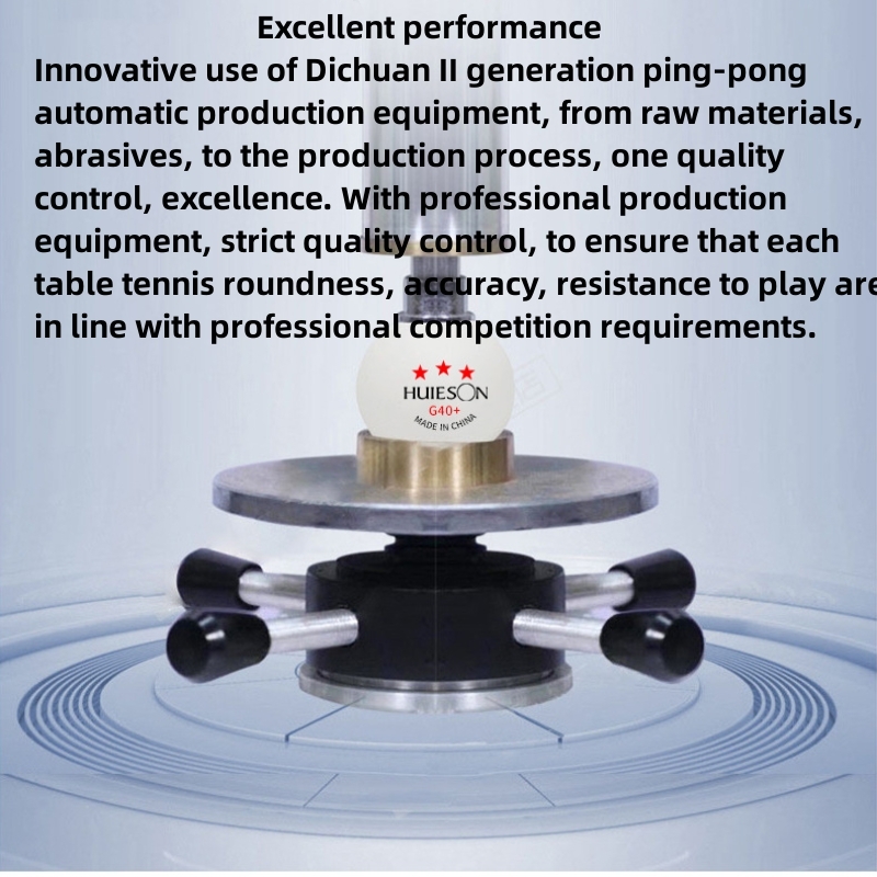 Huieson G40+ Ping-pong Balls 3 Star Polymer Material Table Tennis Balls TTF Standard Table Tennis For Competition