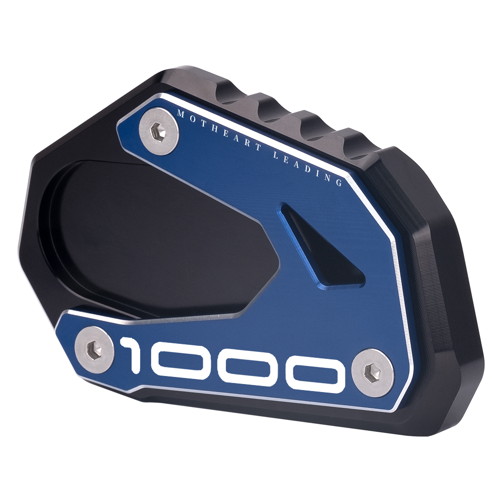 Motorfiets zijstandaard voetplaat voor gsxs 1000gt/1000gt+ , geschikt voor buitenparkeren op zachte ondergrond, anti-kantelaccessoires