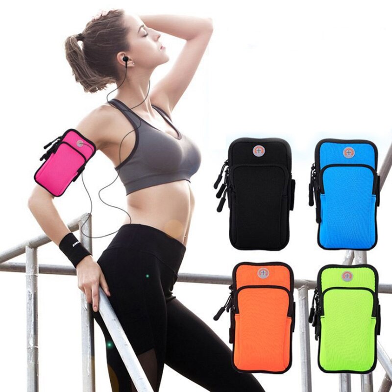 Case Voor Xiao mi mi 5X Universele Smartphone Armband Sport Running Waterdichte Mobiele Telefoon houder op hand