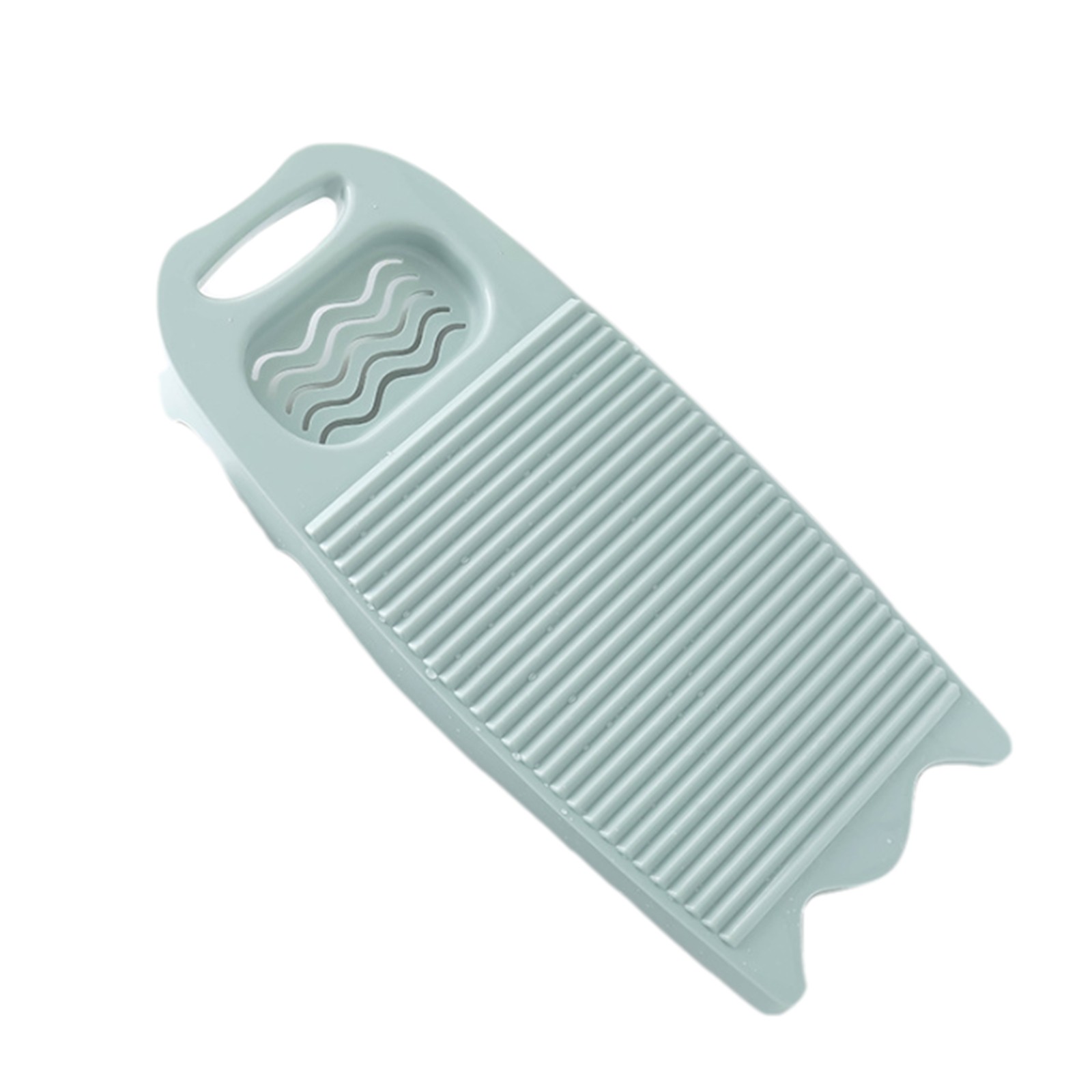 Wash Board Thickened Hand Wash Laundry Boards Dirty Clothes Washboard with Soap Holder for Underwear Lingerie Cleaning: VIOLET/紫罗兰