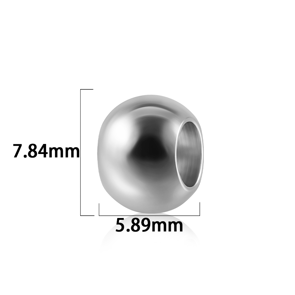 Piercing de pendiente de acero quirúrgico, accesorio que puede combinar con el círculo del cartílago de la oreja, Tragus Helix, aro de nariz Simple, joyería corporal, 1 unidad: Rodio plateado