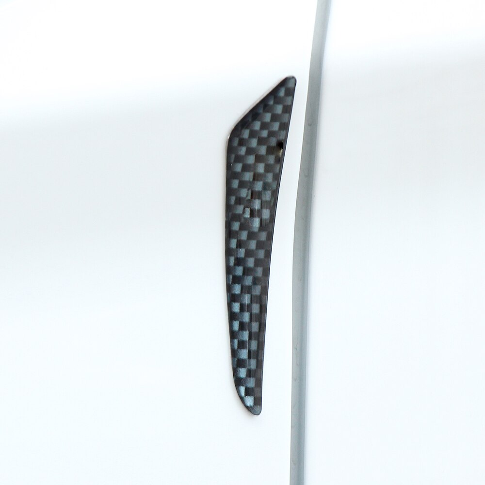 5M Carbon Fiber Car Door Moulding Scratch Protector Strip Edge Guard Trim Rubber - Foto 13