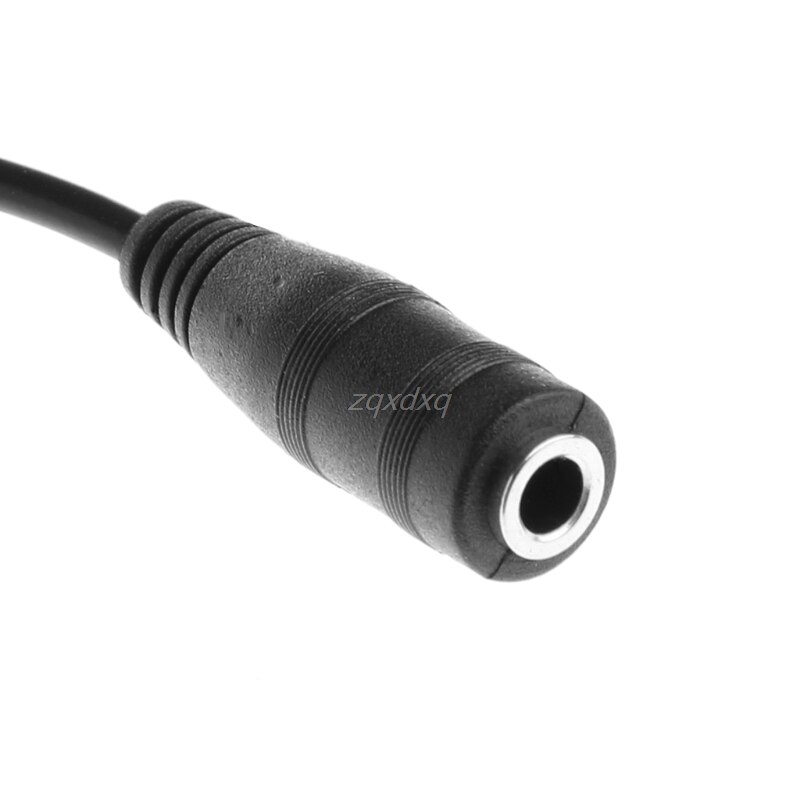 Micro USB B 5 Pin Male To 3-Pole 3.5mm Female Jack Aux Audio Adapter Cable 15cm Electronics Stocks