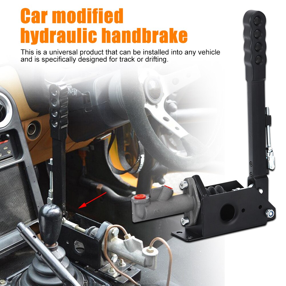 Håndtag rally køretøj let installation aluminiumslegering universal racerbil hydraulisk håndbremse drift bremsesystem