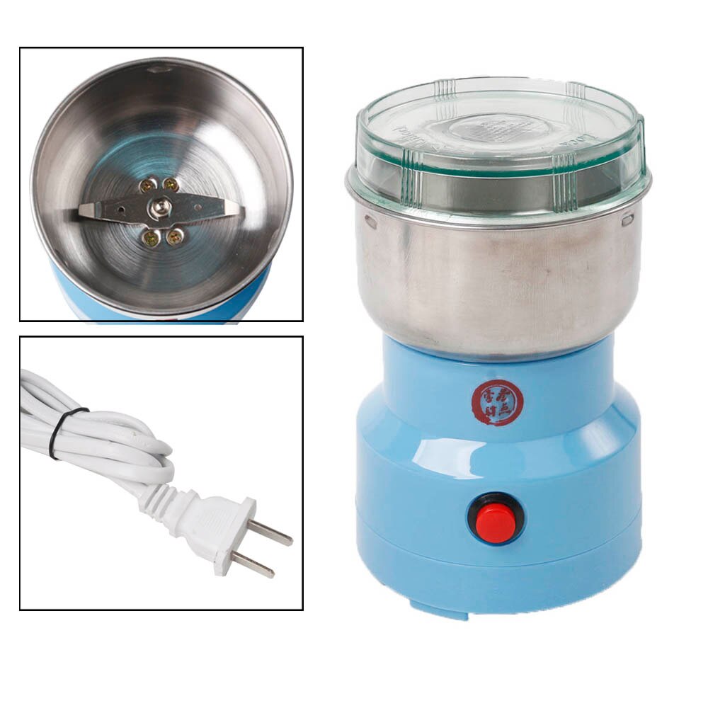 Trituradora multifunción para cereales, Molinillo Eléctrico para alimentos, café, pimienta, ajo, batidora de cocina