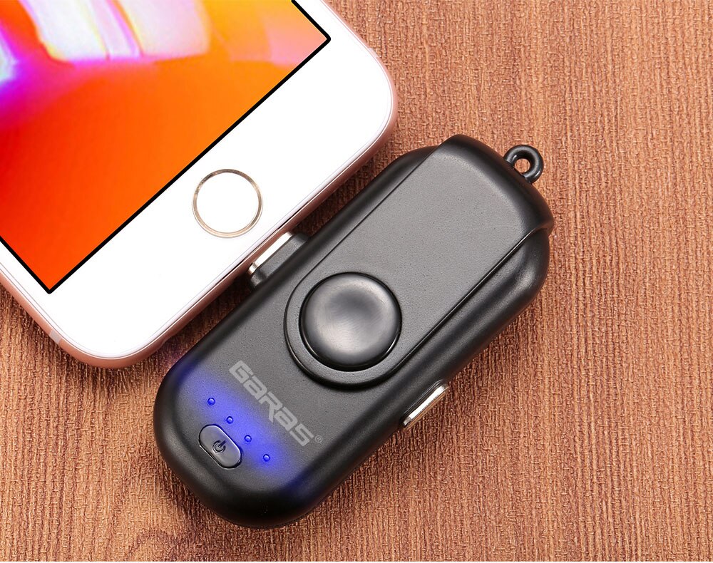 Garas mini powerbank 1000mAh podwójny telefon komórkowy z USB bateria zewnętrzna szybka ładowarka USB PD zewnętrzna ładowarka USB