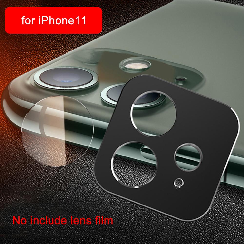 Lens Protective Cover Metal Anti-scratch Phone Camera Lens Protective Cover Case for iPhone 11 Pro Max