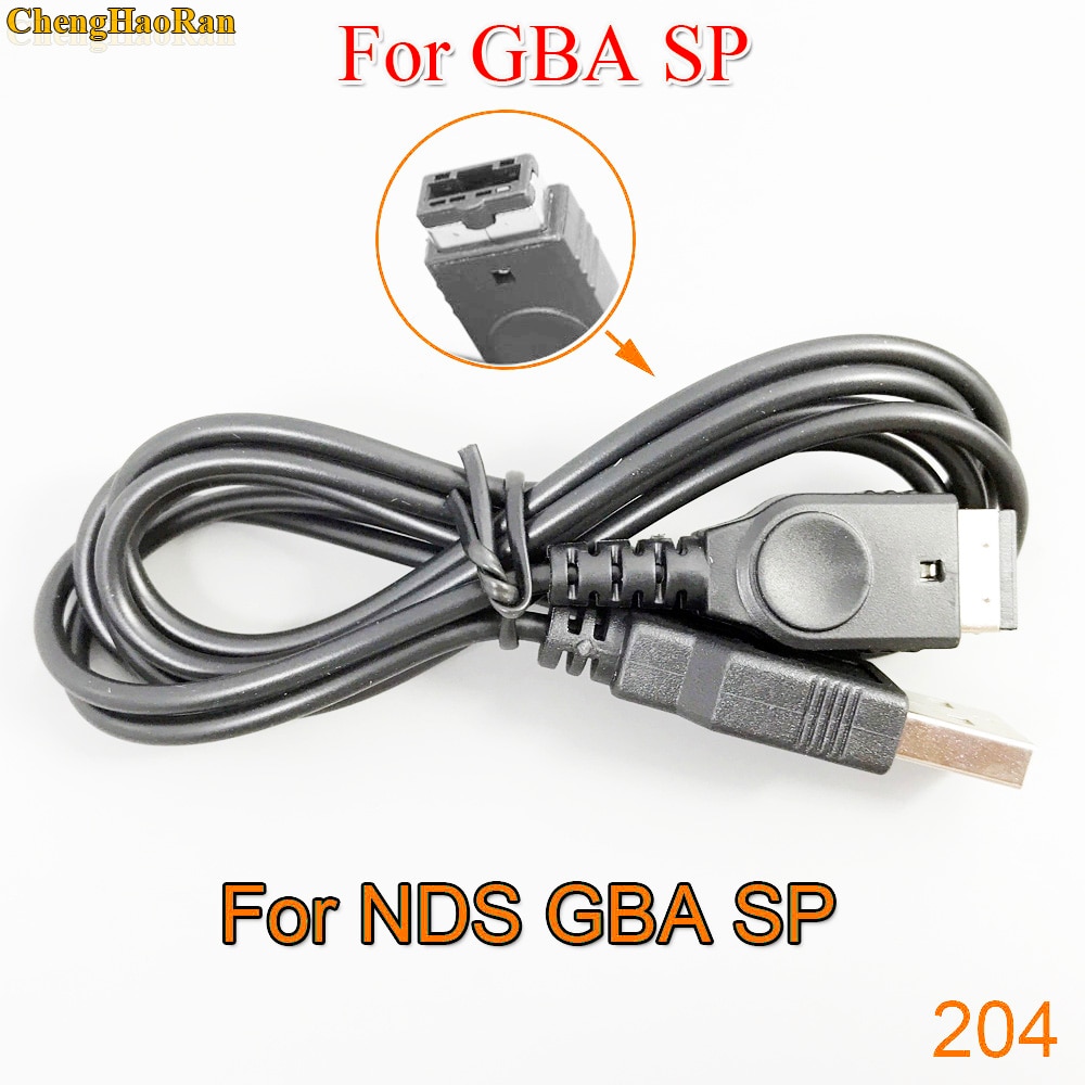 ChengHaoRan Zwart 1.2 M 3.9ft USB Opladen Power Cable Charger Voor Nintendo Voor Game Advance GBA SP Lijn