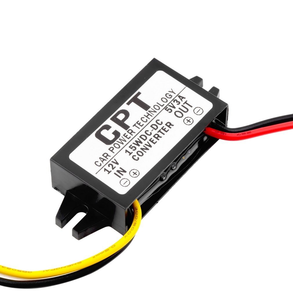 CPT-UL-1 Waterdichte Dc/Dc Converter Regulator 12V Naar 5V 3A 15W Auto Led Display Power Cpt auto Power Regulator