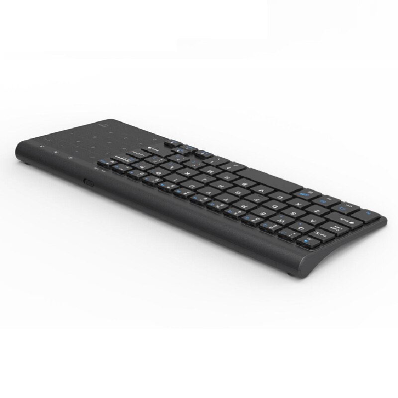Mini Wireless Keyboard with Presspad Numpad 59 Keys for Windows PC Laptop Smart TV Android Box