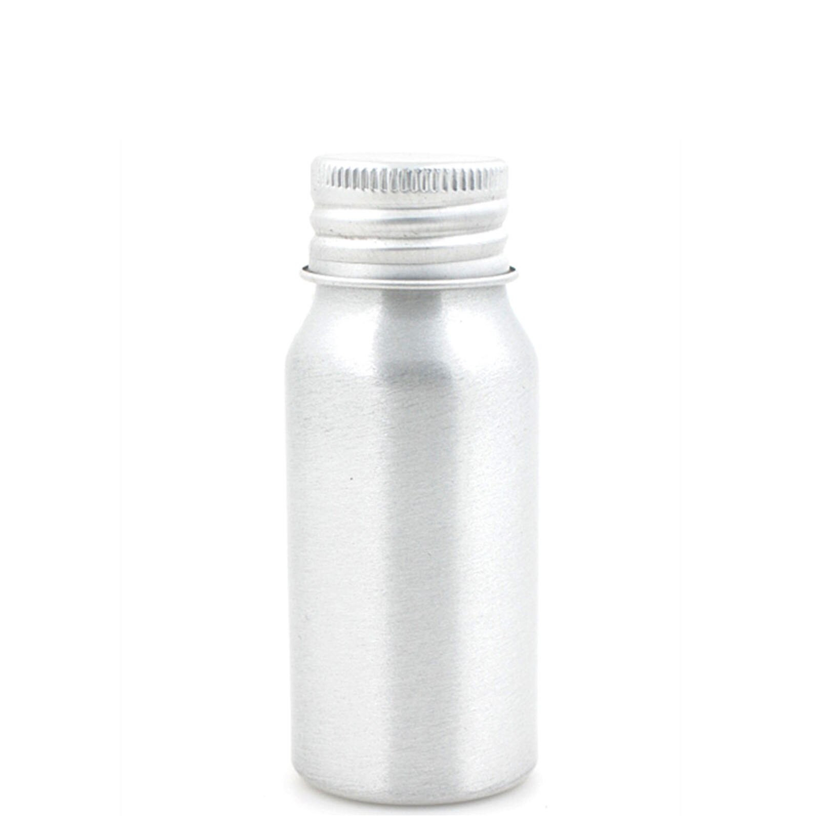 30Ml Zilver Metalen Fles Met Bekleed Aluminium Zilver/Gouden Deksel, 1Oz Lege Aluminium Flessen
