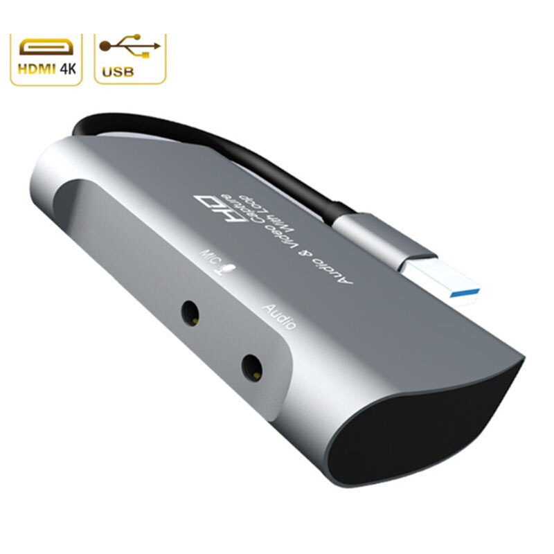 2 stuks usb 3.0 naar dubbele hdmi , 1080p video-opnamekaart 4k gratis drive hdmi-opnamekaart