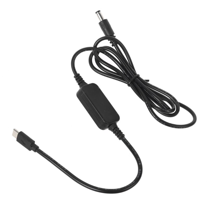 Câble d'alimentation de Type C USB C 5V à 12V 5.5x2.5mm pour bande de LED de routeur Wifi