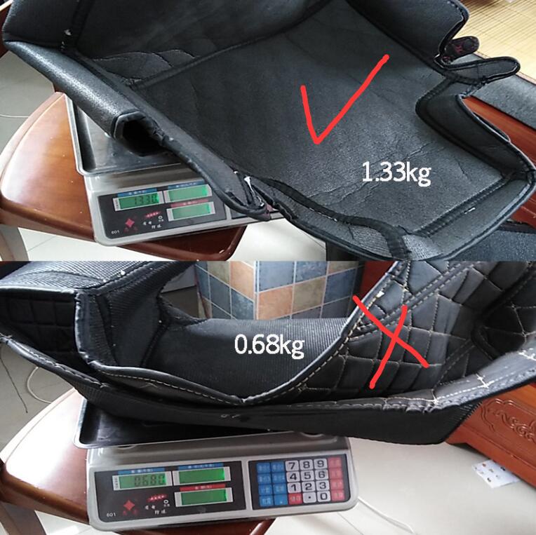 3d auto vloermatten voor toyota land cruiser 100 200 waterdichte leren vloermatten auto-styling interieur auto vloermat