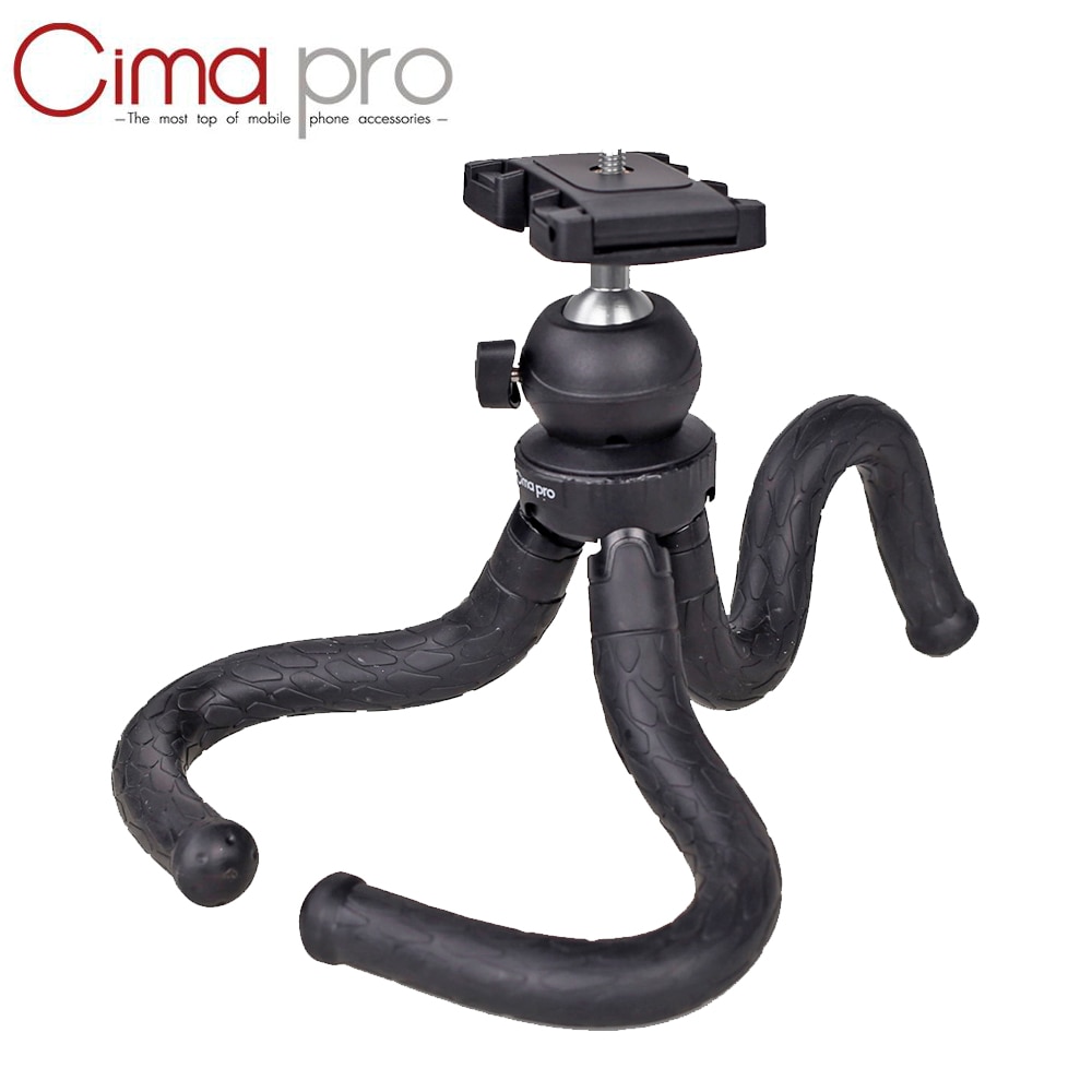 Cima Pro-Mini soporte de pulpo para exteriores, trípode Flexible para teléfono móvil Android, cámara Digital, GoPro, DSLR, RM30II