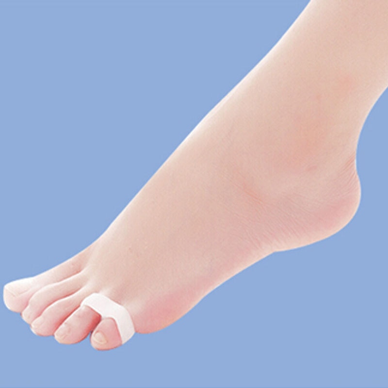 1 Pair Toe Separator Tailor Bunion Two Holes Toe Separators Stretchers Straighteners Alignment