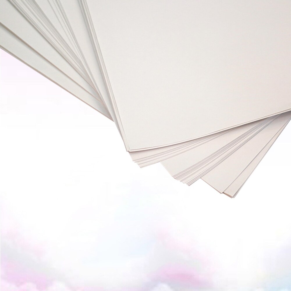 80 Sheets 100g 8K Standard Sketch Drawing Paper Painting Art Supplies for Artist School (White)