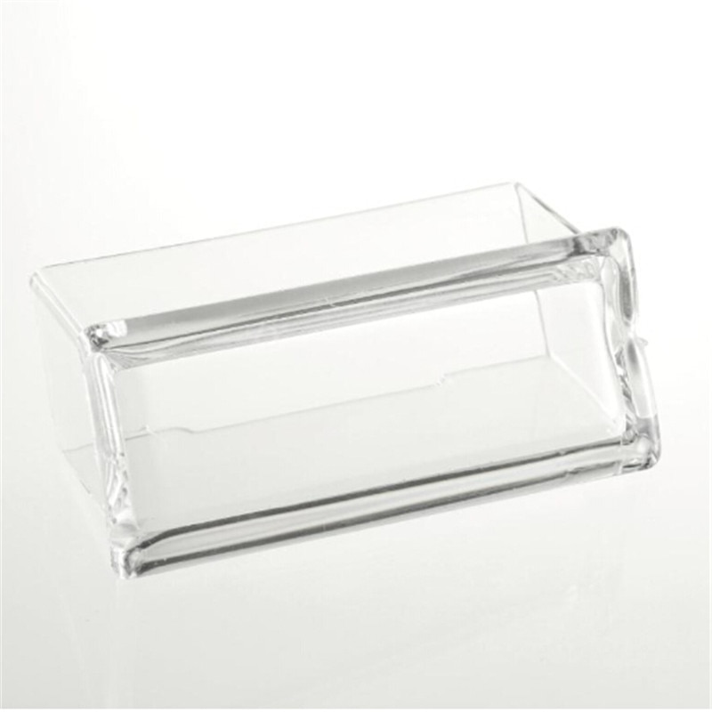 Desktop Visitekaarthouder 1pcs Clear Desk Plank opbergbox Display Stand Acryl Plastic transparant