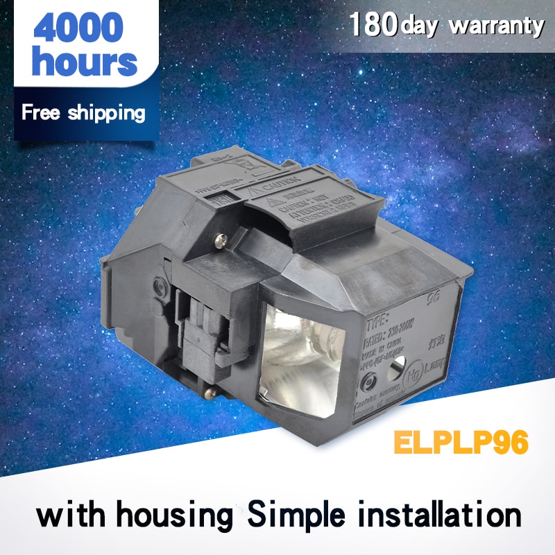 Ampoule de remplacement pour EPSO N pour ELPLP96/V13H010L96 EB-W39 EB-W42 EB-X41 projecteurs de EB-W05 avec boîtier