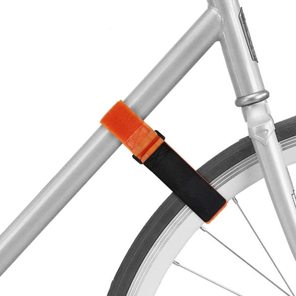Adjustable Bike Rack Strap Bicycle Wheel Stabilizer Straps with Gel Grip Keep Bicycle Wheel from Spinning Cycling Accessories
