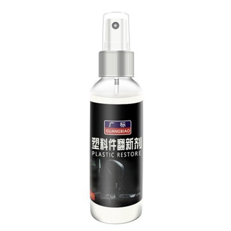 1 Pc Car Plastic Parts Refurbishing Agent Interior Renovation Wax-30ml Coating Car Interior Liquid Refurbishing Agent
