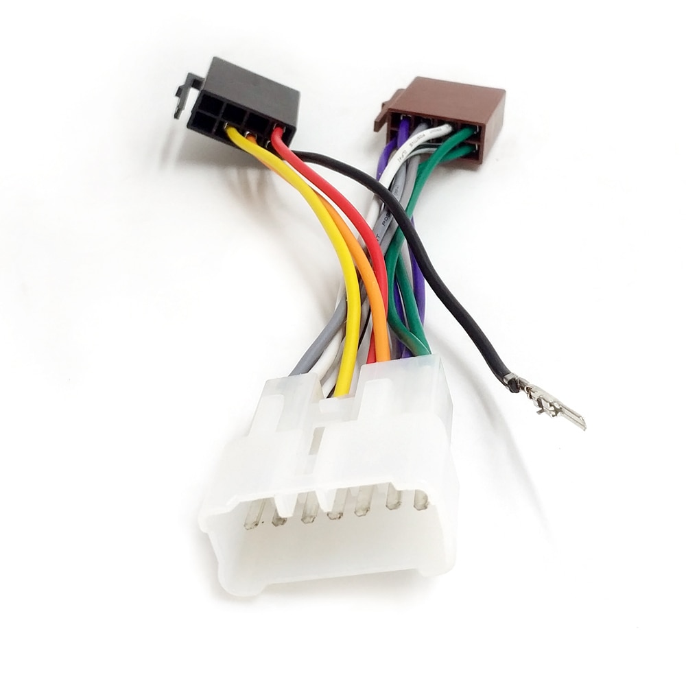 Biurlink Car Stereo Changer ISO Harness Wire Cable Adapter for Suzuki Alto Grand Vitara Liana for Subaru Justy