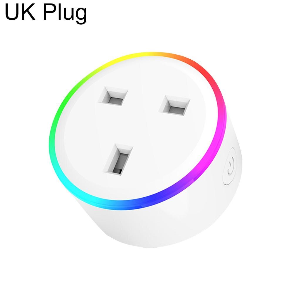 Smart Plug with Power Monitor wifi wireless Smart Socket Voice Control: UK Plug