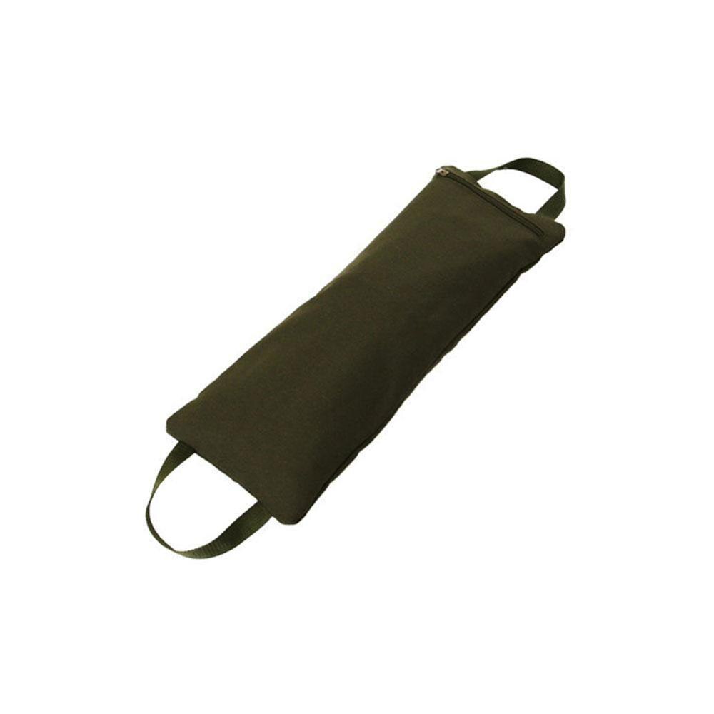 Yoga sac de sable 21x53cm pas de remplissage poids libre sac de sable mince Yoga Fitness bras coup de pied sable jambe sac entraînement poids réglable O2V1: green