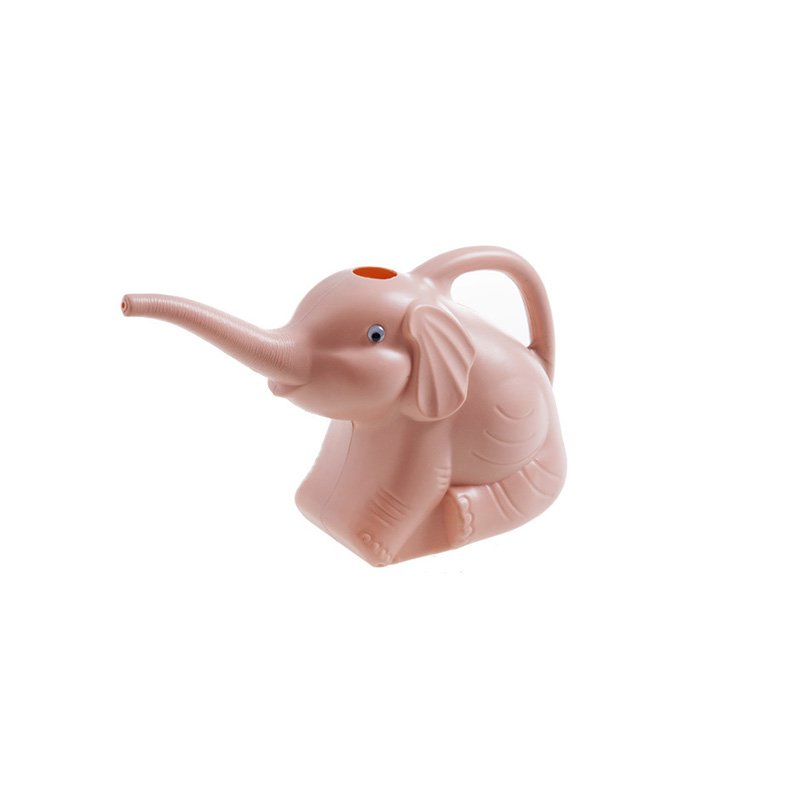 Al aire libre bebé elefante regadera larga hervidor de agua hogar jardín riego Gadget planta flor césped maceta Multicolor: Rosa