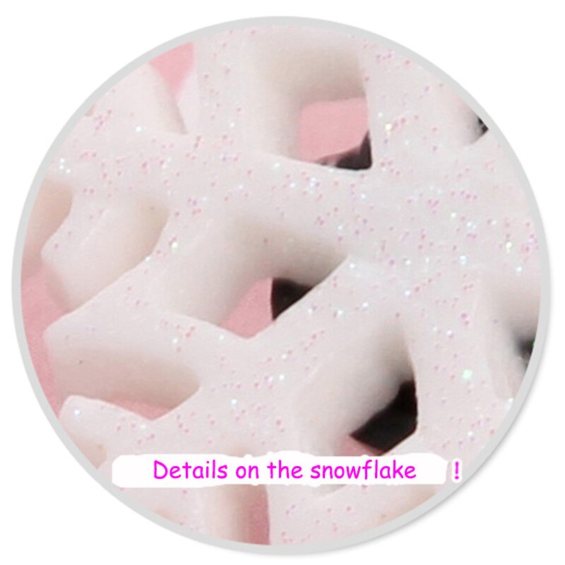 1 peças do Floco de neve Do Bebê Meninas Natal Faixa De Borracha Combinação de Grampos de cabelo Grampos de Cabelo Crianças Faixa de Cabelo Cabeça Corda Acessório de Cabelo Feliz