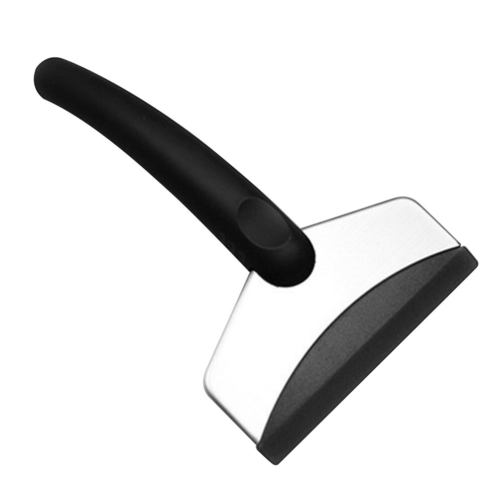 Stainless Steel Handle Snow Shovel Ice Scraper Multi-function Snow Removal Refrigerator Defrosting Shovel Brush Tool: Small