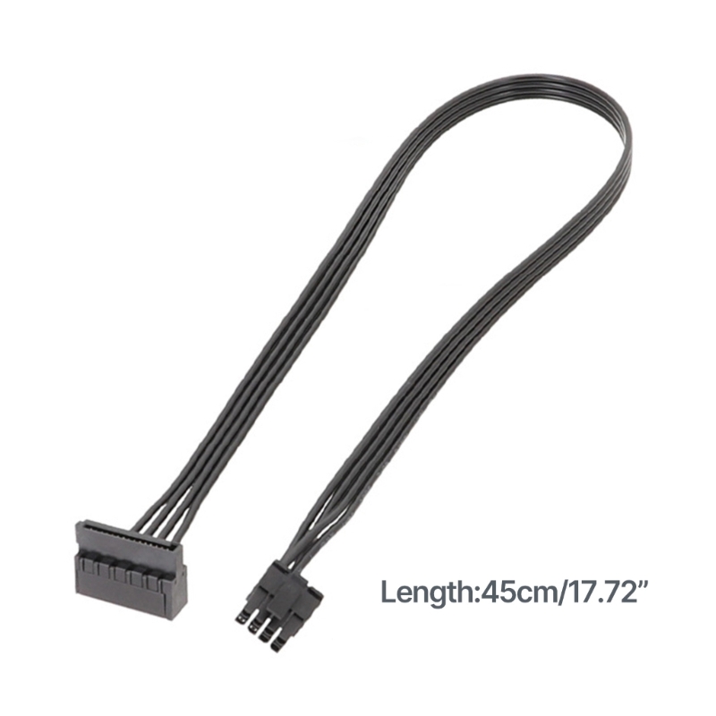 Liten 8- pins till sata-strömkabel moderkort ssd hårddisk strömkabel modulär kabel för  b515 b520 w515 pc
