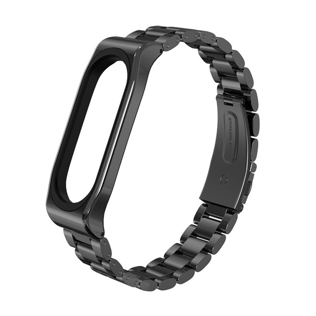 Strap For Xiaomi Mi Band 4 3 Strap Bracelet Metal Stainless Steel Global Version Compatible Wristbands: 7