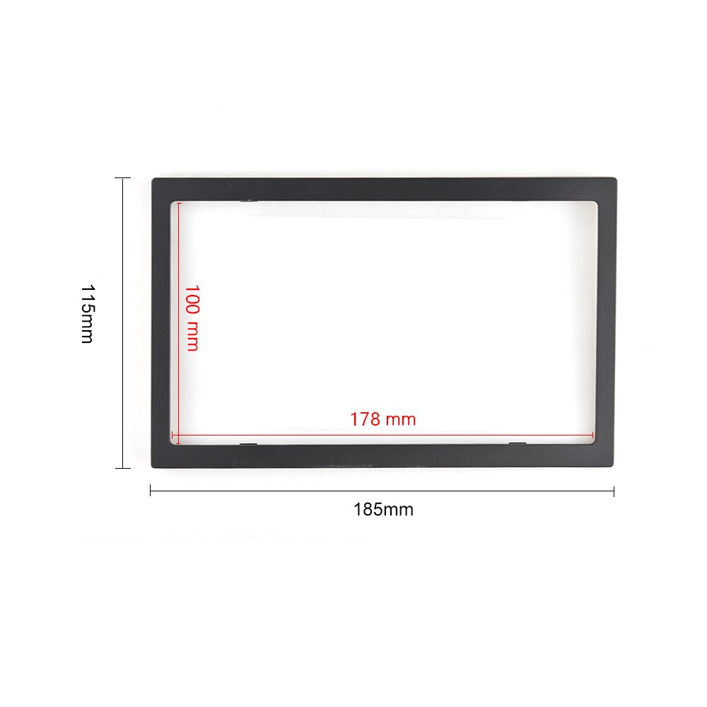 Podofo – caméra de recul CCD HD pour voiture, moniteur arrière, aide au stationnement, caméra universelle, vue avant et arrière, étanche: Universal Frame