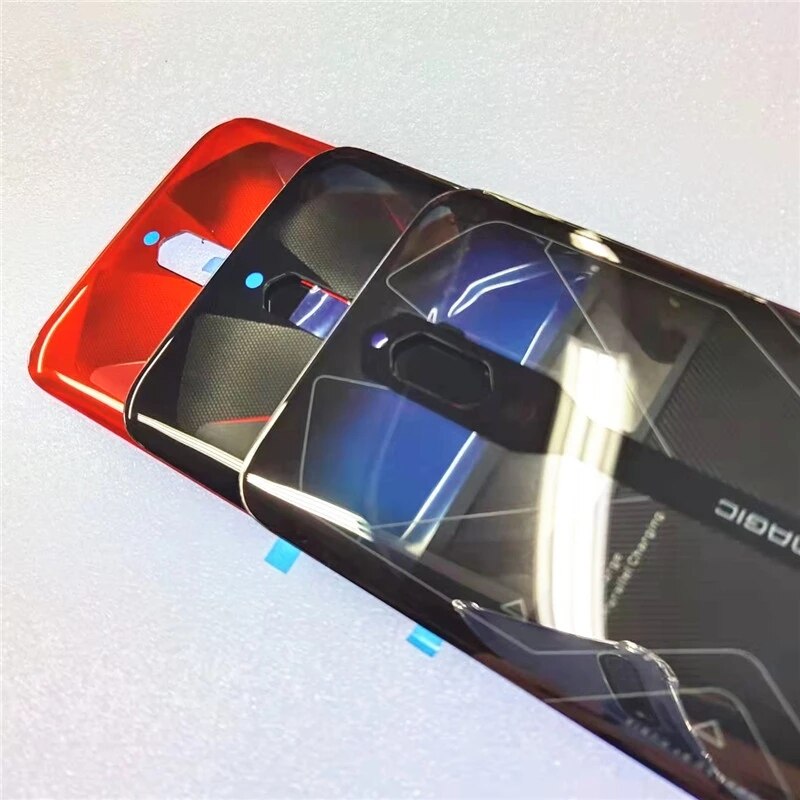 Original Glas Zurück Batterie Abdeckung Für ZTE Nubia verrotten Magie 5G NX659J Gehäbenutzen Tür Hinten fallen Mit Klebstoff